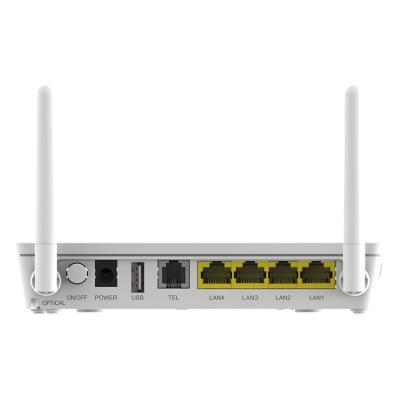 中国 FTTH FTTP FTTX Compatible With Huawei ZTE Fiberhome GPON EPON ONT Dual Band AC 4GE+2POTS+WiFi+CATV+1USB Network Router 販売のため