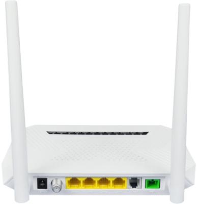 China FTTH Xpon Onu Router 1GE+3FE+WIFI+CATV +1POTS 2.4G/5G Dual Band AC compatible Huawei EPON/GPON à venda