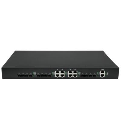 中国 EPON 8 pon port olt 4 Gigabit uplink electric ports MINI 8 pon ports 販売のため