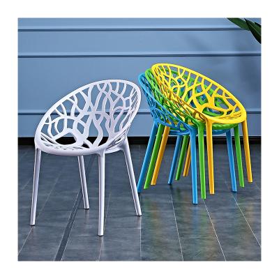 China Hendry Stackable Factory Furniture Outdoor Garden Set Resin Mold Stackable Plastic Dining Chair for sale