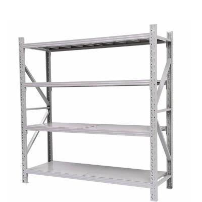 China Corrosion Protection Industrial Warehouse Steel Shelving For Goods Storage Stacking Racks Shelves for sale