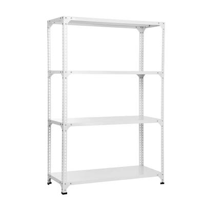 China Corrosion Protection Stretching Height Storage Adjustable Retail Light Duty Shelving Steel Shelf for sale