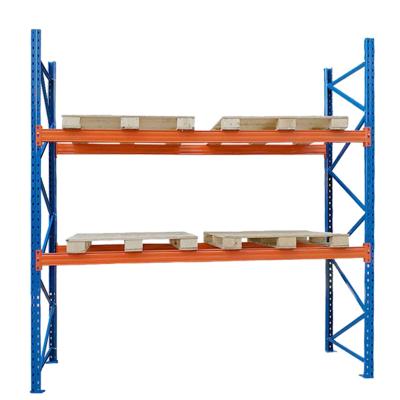 China Heavy Duty Corrosion Protection Pallet Racking System Rack / Shelf Warehouse Storage Pallet Selective Rack for sale