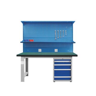 China High quality ; Drawer Antistatic Industrial Work Tables ESD Modular Electric Workbench Antistatic Workbench for sale