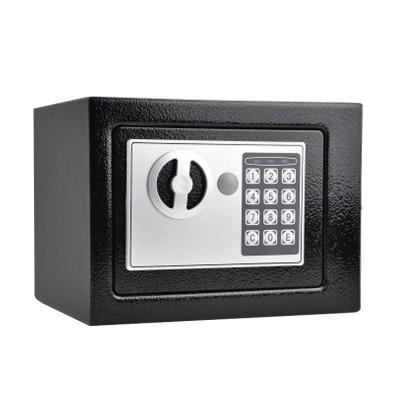 China Hotel Mini Money Box Colorful Safety Digital Cold Rolled Steel Cabinet Metal Password Safe Box for sale