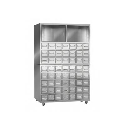 China Chinese PANEL 304 Stainless Steel Cabinet Medicine Cabinet Hospital Storage Cupboard for sale