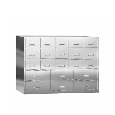 China PANEL Medical Instrument Storage Cabinet Hospital Furniture Stainless Steel Cupboard for sale