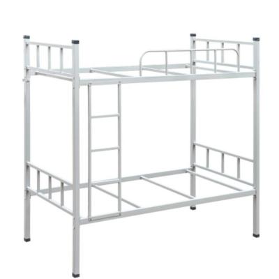 China Metal Frame Double Bed(Height)Adjustable Modern Dorm Furniture Steel Bunk Bed for sale