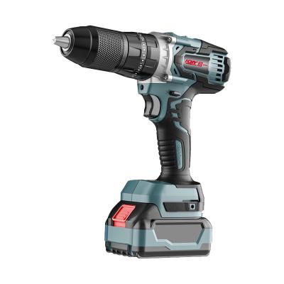 China 20V 13mm Rechargeable 3 in 1 Power Screwdriver Impact Cordless Drill Brushless Electric Hammer Drill for sale