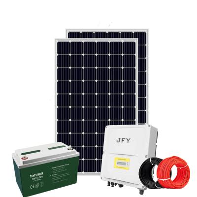 China Hot Selling Solar Power System JA 60 Cell MBB Monocrystalline Module 350 Watt Half Solar Panel With Junction Box Max Efficiency 20.2 for sale