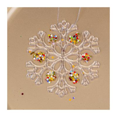 China Plastic Hanging Christmas Tree Decor Christmas Tree Hanging Decorations For DIY Home Handmade Decoration for sale