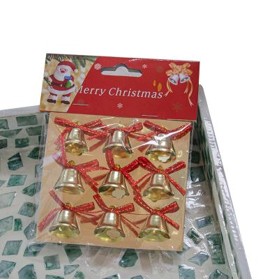 China Wholesale Antique Christmas Metal Outdoor Christmas Tree Ornaments Plastic Bell Pendant for sale