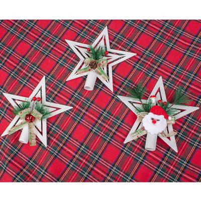 China Popular Door Hangers Christmas Products Snow Decoration Christmas Tree Decorations Shopping Mall Decoration for sale