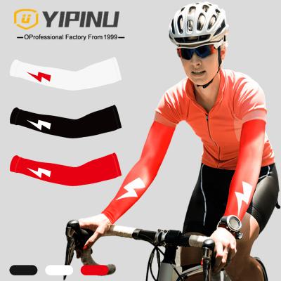 China YIPINU Sun Anti-UV Protection Compression Cooling Sports Arm Sleeve for sale