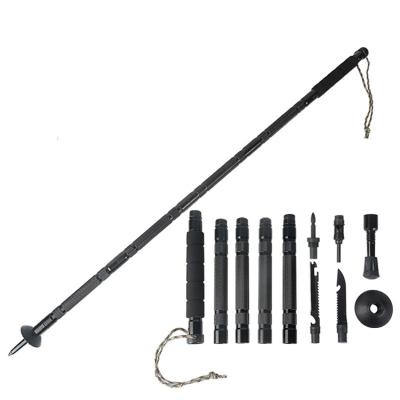 China Lightweight Collapsible Mountaineering Self Defense Raising Stick for sale