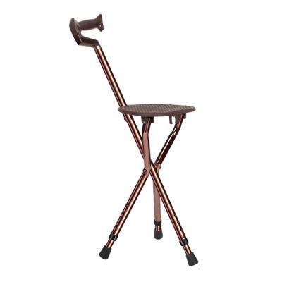 China Walking Cane Stick For Elder Old Man T Shape C Shape Handle Cane Chair Adjustable Folding for sale