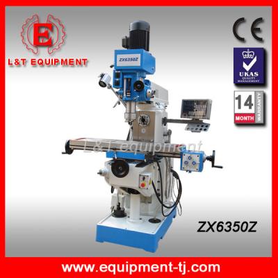 China 2019 Hot Sale Universal Face Milling Machine With CE Certificate ZX6350Z for sale