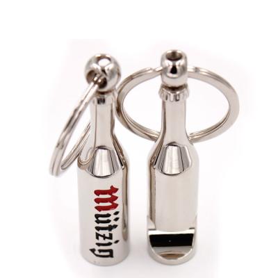 China Europe wine opener bottle shape bottle opener custom font and pattern can be customized wooden handle opener tool accessories for sale