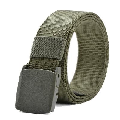 China High Strength Nylon Buckle Plastic Men's Military Belt Tactical Belts for sale