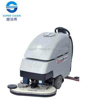 China Sudsing / Double-brush 2110W Floor Scrubber Foaming Dryer Floor Cleaning Machine For School / Hotel for sale