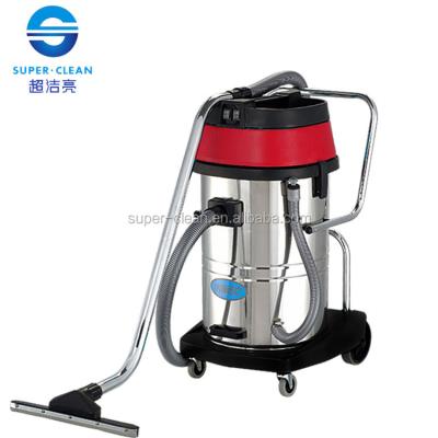 China 60L Car Two / Three Motor Wet And Dry Vacuum Cleaner For Home /Home Car Wash for sale