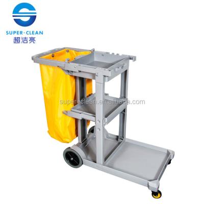 China Multifunctional Cleaning Trolley Cart Porter for sale