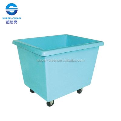 China hotel guest room housekeeping cart, small laundry cart for sale