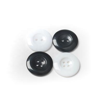 China 1000pcs/bag garment accessories decorative 4 holes pearlescent resin button for sale