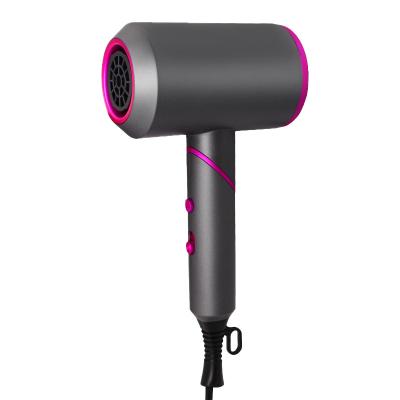 China 2022 Hotel Ionic High Quality Professional Foldable Travel DC Motor Portable Anion Hair Dryer for sale