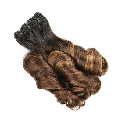 China Wholesale Top Selling Can Fumi Iron Bundles Raw Unprocessed 100% Brazilian Remy Hair Cuticle Aligned Hair Funmi Spring Curly Hair for sale