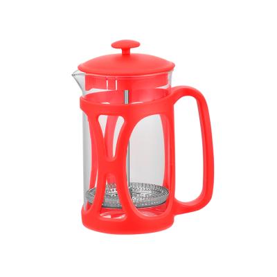 China Viable Multicolor Unique French French Press Coffee Maker Glass Press Design Set for sale