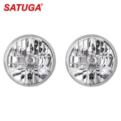 China UNIVERSAL 7 Inch Aluminum Universal Car Led Bulb Halogen Headlights for sale