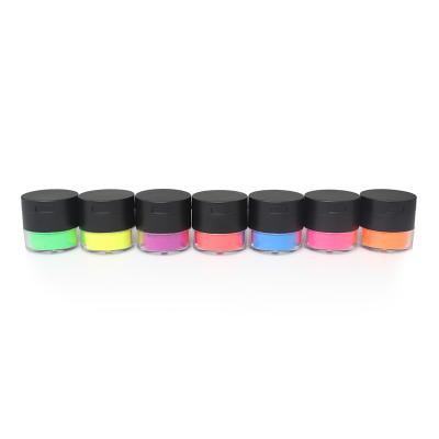 China Private Label Cosmetics Waterproof Colors Loose Powder Neon Dye Eyeshadow for sale