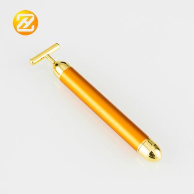 China Wholesale 24k Gold Beauty Bar Wrinkle Remover 24k Gold Beauty Bar Skin Roller 3d Roller Beauty Bar for sale