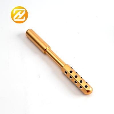 China Comfortable Wholesale Aluminum Facial Roller Germanium Roller Germanium Roller Beauty Stone Bar for sale