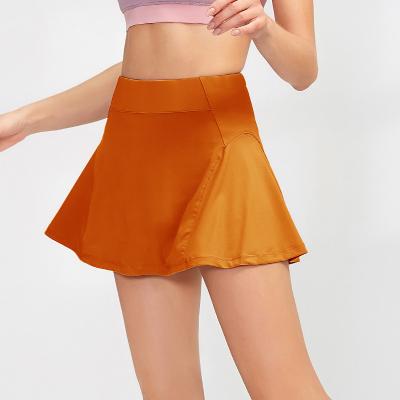 China Recyclable Sexy Custom Sports Use Gym Sport Tennis Tennis Workout Fitness High Waisted Quick Dry Yoga Short Skirt for sale