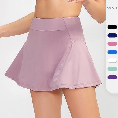 China Recyclable Sexy Custom Sports Use Gym Sport Tennis Tennis Workout Fitness High Waisted Quick Dry Yoga Short Skirt for sale