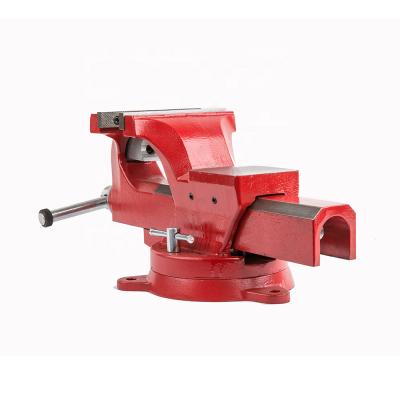 China Good Quality Heavy Duty Type ADI Industrial Swivel Bench Research Vise Stationary Bench Vise with Anvil for sale