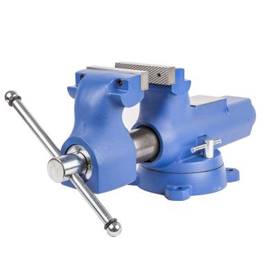 China 400S Iron Malleable Iron Industrial Malleable Bench Vise/IndustraiMachinist Bench Vise Swivel Bench Vise for sale