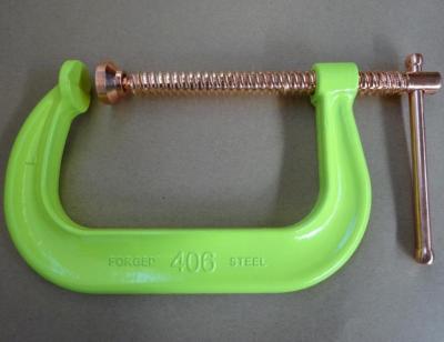 China Heavy Duty C Forge Steel / Malleable Clamps for sale