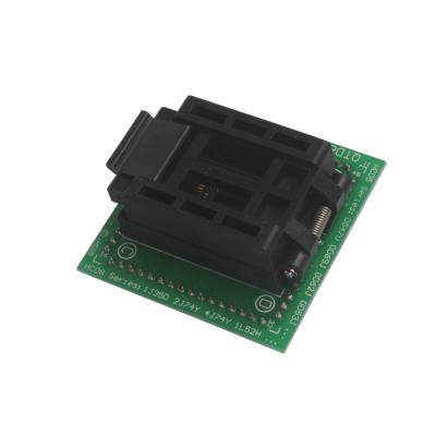 China High Quality Affordable Price Super QFP64 Adapter QFP64 Socket With PCB For 705/908 Programmer for sale