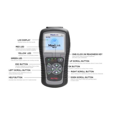 China For Many Cars 2017 Fault Code Reader AUTEL DE ML519 AutoLink Support All 10 OBDII Test Modes For Full Diagnostic ML519 OBDII EOBD Scanner for sale