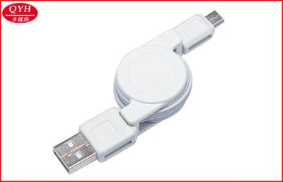 China Carrete USB a la sincronización retractable micro del cable de datos para el teléfono de Sansung HTC Blackberry en venta