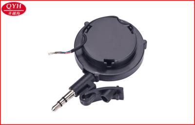 China One Way nickel plated plug Retractable Power Cord audio cable to open wire for sale