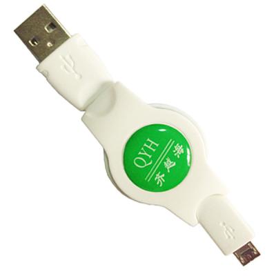 China Para el cable retráctil micro bilateral del usb 5pin del teléfono móvil en venta