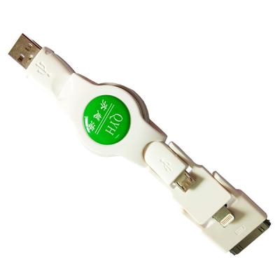 China Cable retráctil colorido de 2015 DATOS USB del regalo promocional popular de alta calidad para el teléfono móvil en venta