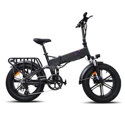 China Aluminum alloy EU drop shipping high performance folding rode electric bicycle engwe motor ebike 750W motor brushless mountain bike pro for sale