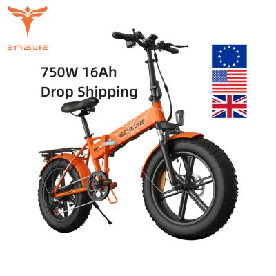 China Wholesale Poland 48V13A Engwe ep2 EP-2 Tire 750W aluminum electric alloy pro fat city folding rode ebike bike bicycle for sale