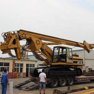 China Building Material Shops Multifunctional Pile Mobile Hammer Mill Diesel Hammer Piling Rig for sale