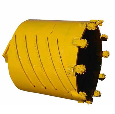 China High Quality Piling Drilling Tools Shell Drill Bucket Double Coring Barrel for sale